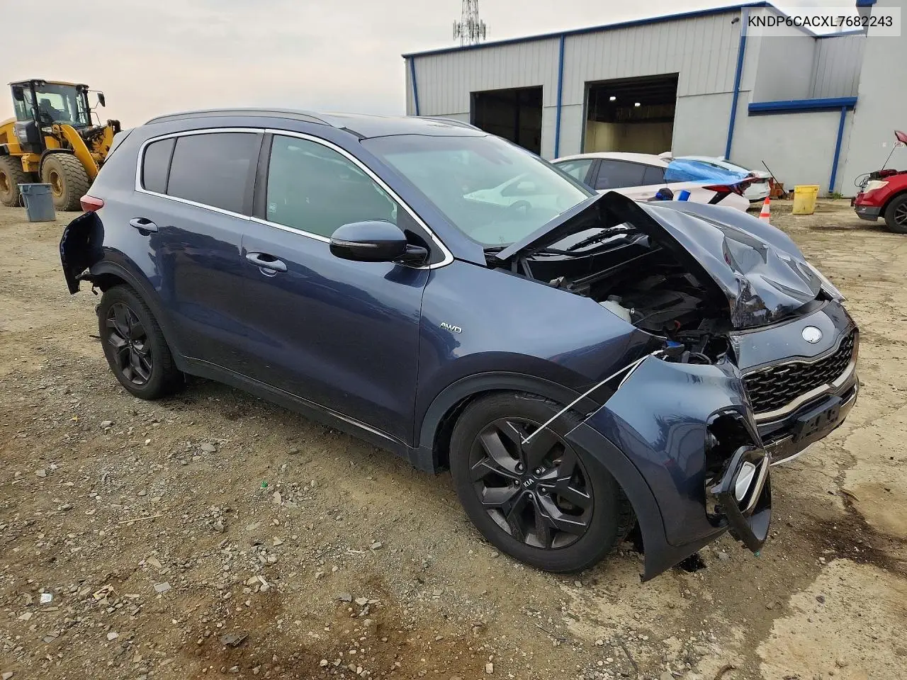 2020 Kia Sportage S VIN: KNDP6CACXL7682243 Lot: 62158736