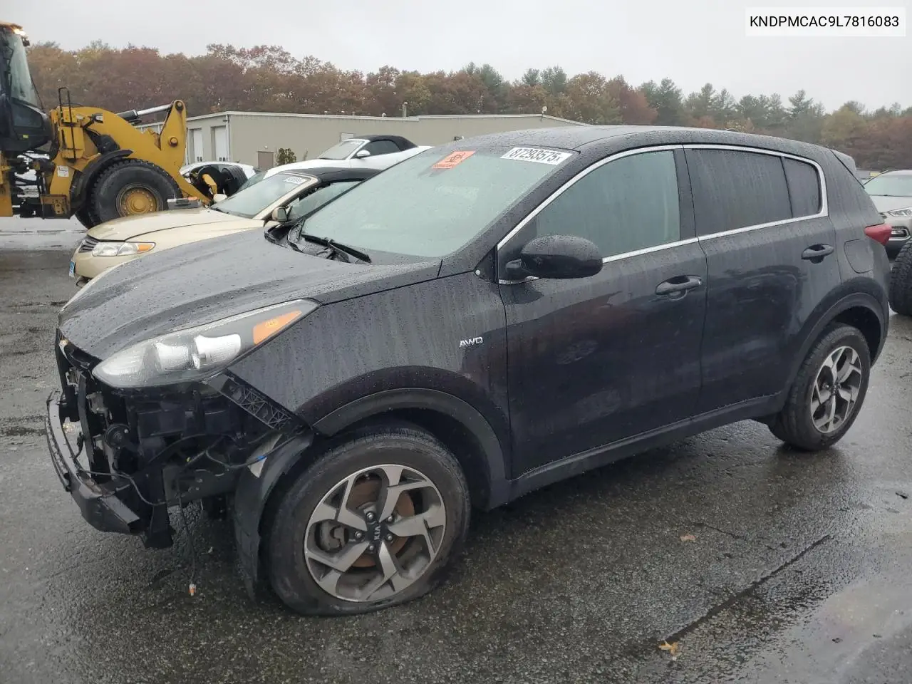KNDPMCAC9L7816083 2020 Kia Sportage Lx