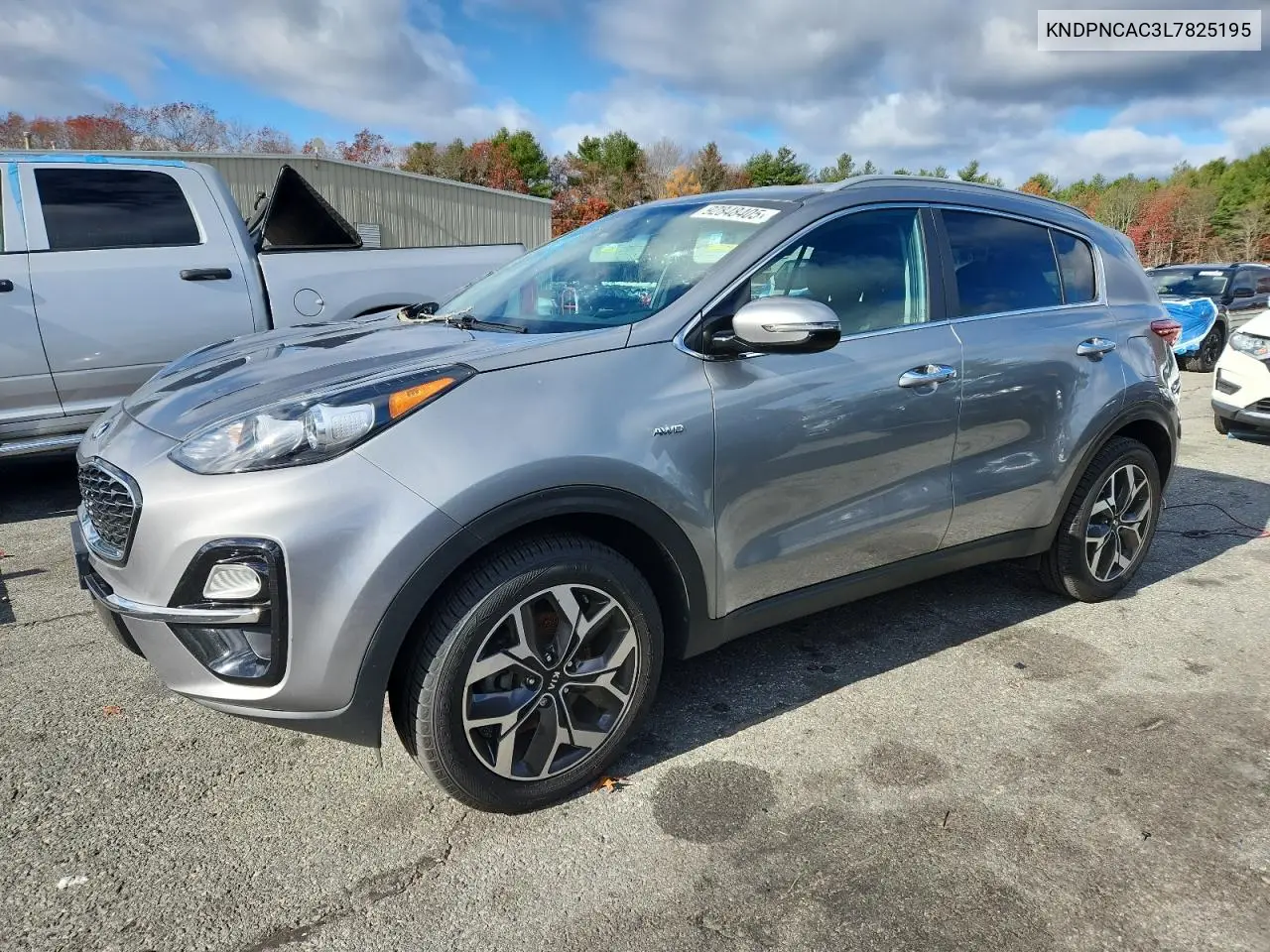 KNDPNCAC3L7825195 2020 Kia Sportage Ex