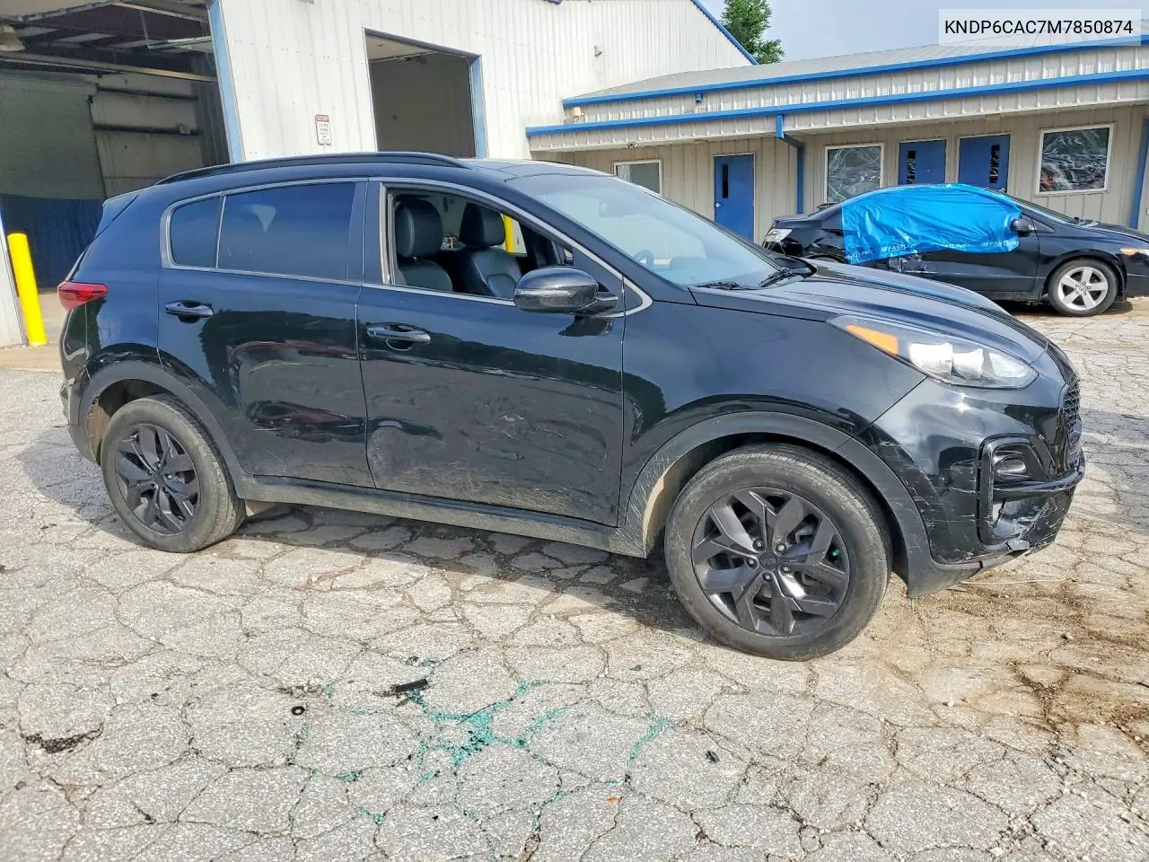 2021 Kia Sportage S VIN: KNDP6CAC7M7850874 Lot: 59867236