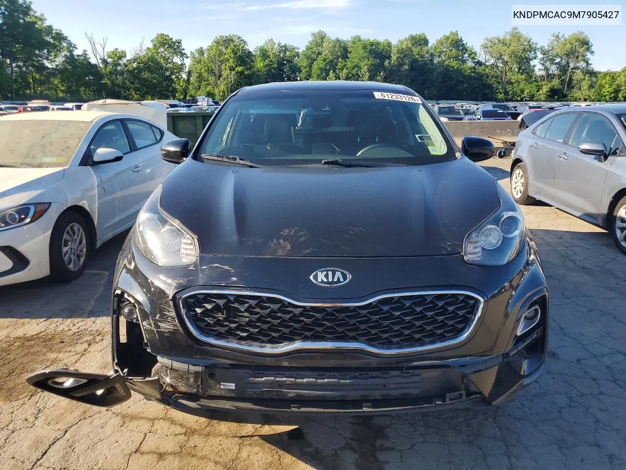 2021 Kia Sportage Lx VIN: KNDPMCAC9M7905427 Lot: 61233126