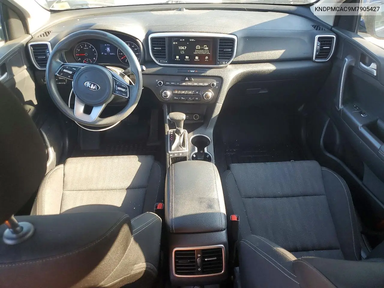 2021 Kia Sportage Lx VIN: KNDPMCAC9M7905427 Lot: 61233126