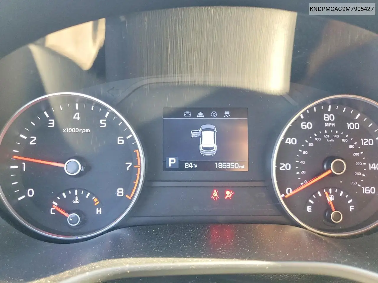 2021 Kia Sportage Lx VIN: KNDPMCAC9M7905427 Lot: 61233126