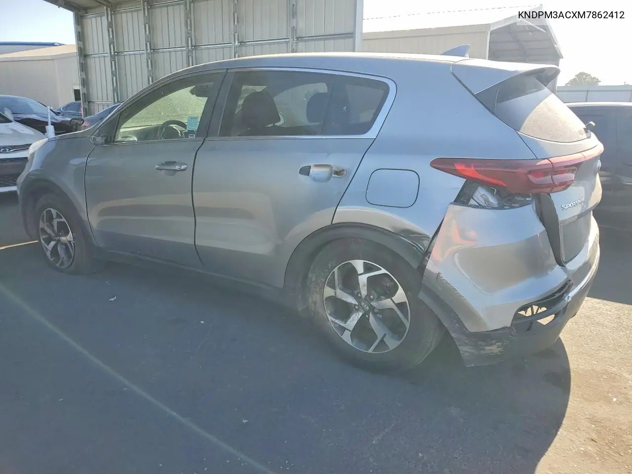 2021 Kia Sportage Lx VIN: KNDPM3ACXM7862412 Lot: 61380926