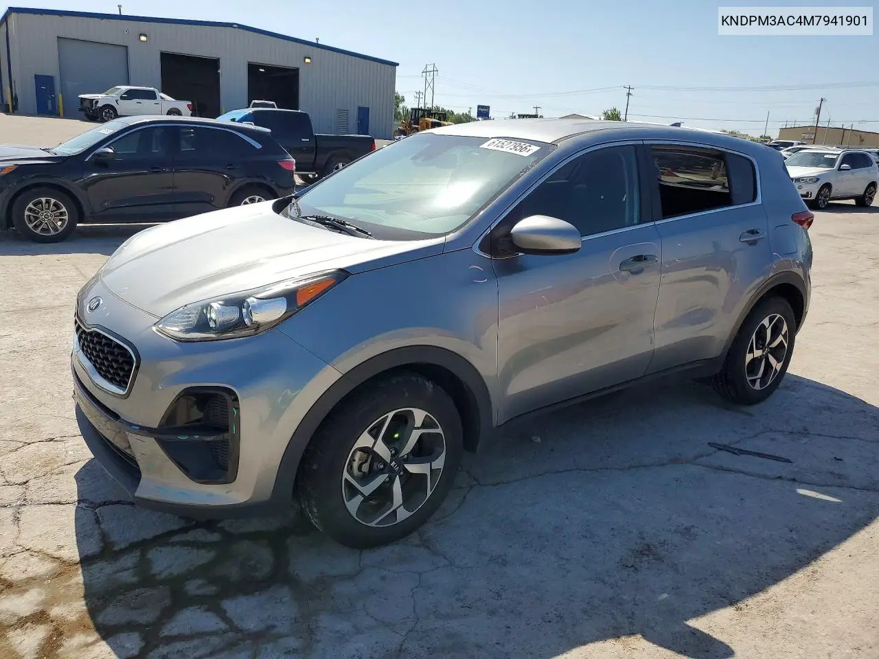 2021 Kia Sportage Lx VIN: KNDPM3AC4M7941901 Lot: 61527956