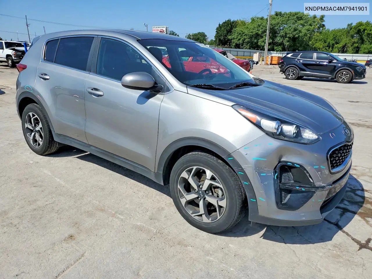 2021 Kia Sportage Lx VIN: KNDPM3AC4M7941901 Lot: 61527956