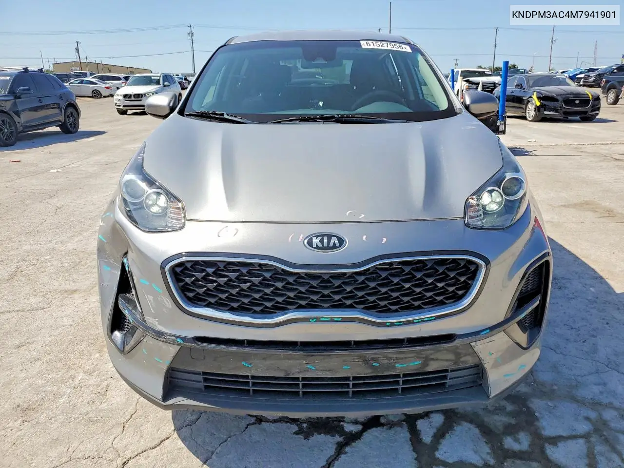 2021 Kia Sportage Lx VIN: KNDPM3AC4M7941901 Lot: 61527956