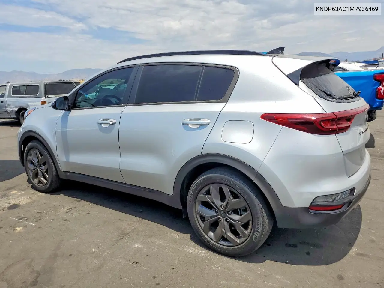 2021 Kia Sportage S VIN: KNDP63AC1M7936469 Lot: 61938276