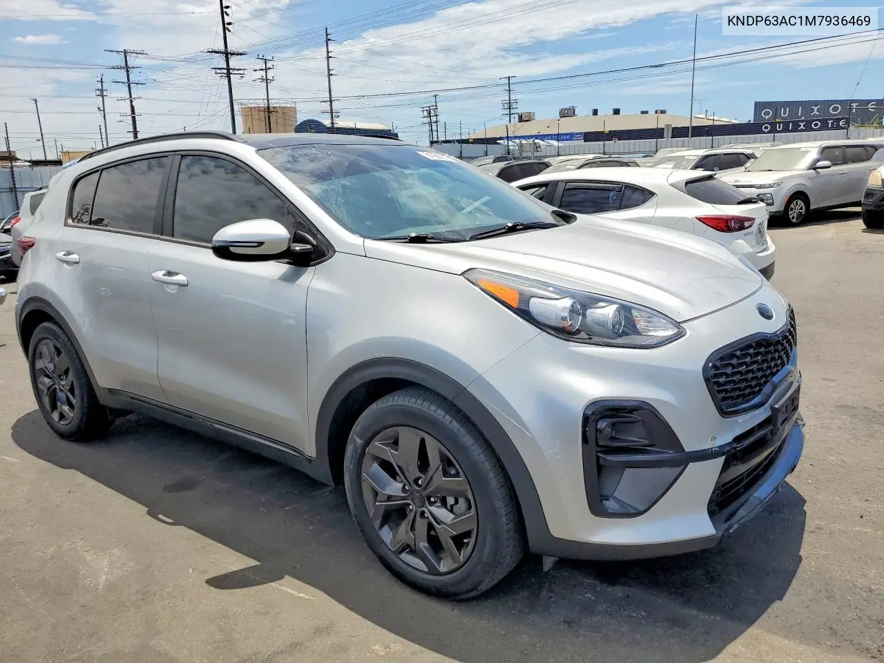 2021 Kia Sportage S VIN: KNDP63AC1M7936469 Lot: 61938276