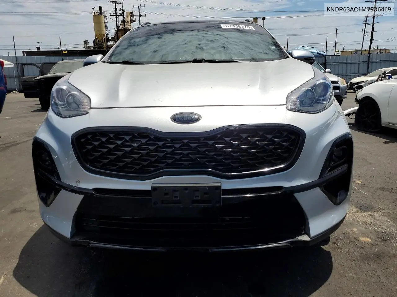 2021 Kia Sportage S VIN: KNDP63AC1M7936469 Lot: 61938276