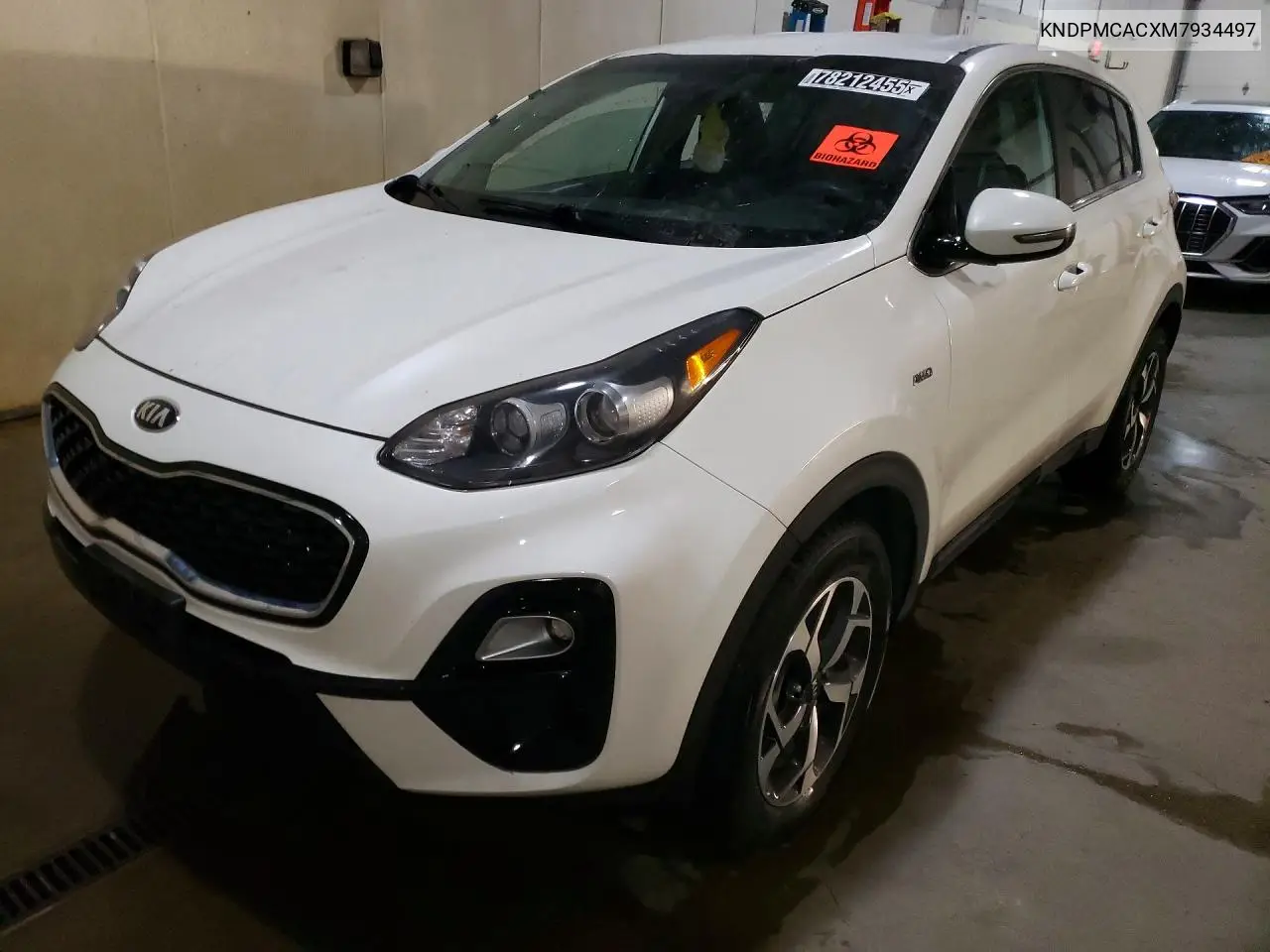 2021 Kia Sportage Lx VIN: KNDPMCACXM7934497 Lot: 78212455