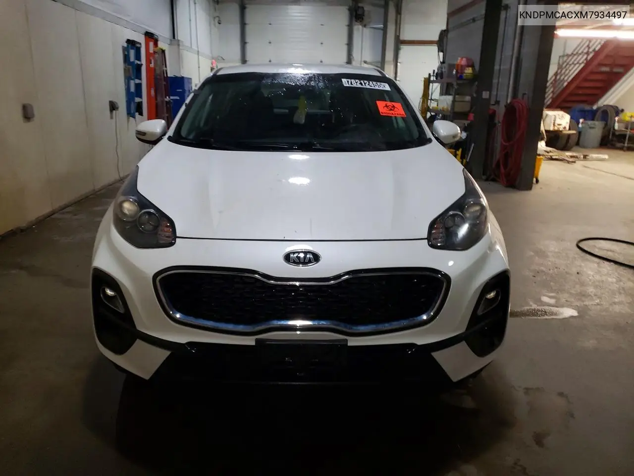 2021 Kia Sportage Lx VIN: KNDPMCACXM7934497 Lot: 78212455