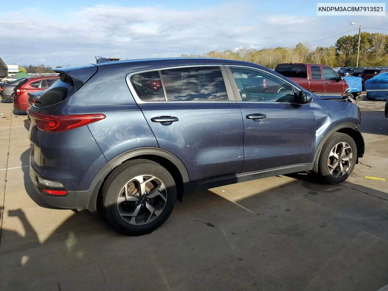 KNDPM3AC8M7913521 2021 Kia Sportage Lx