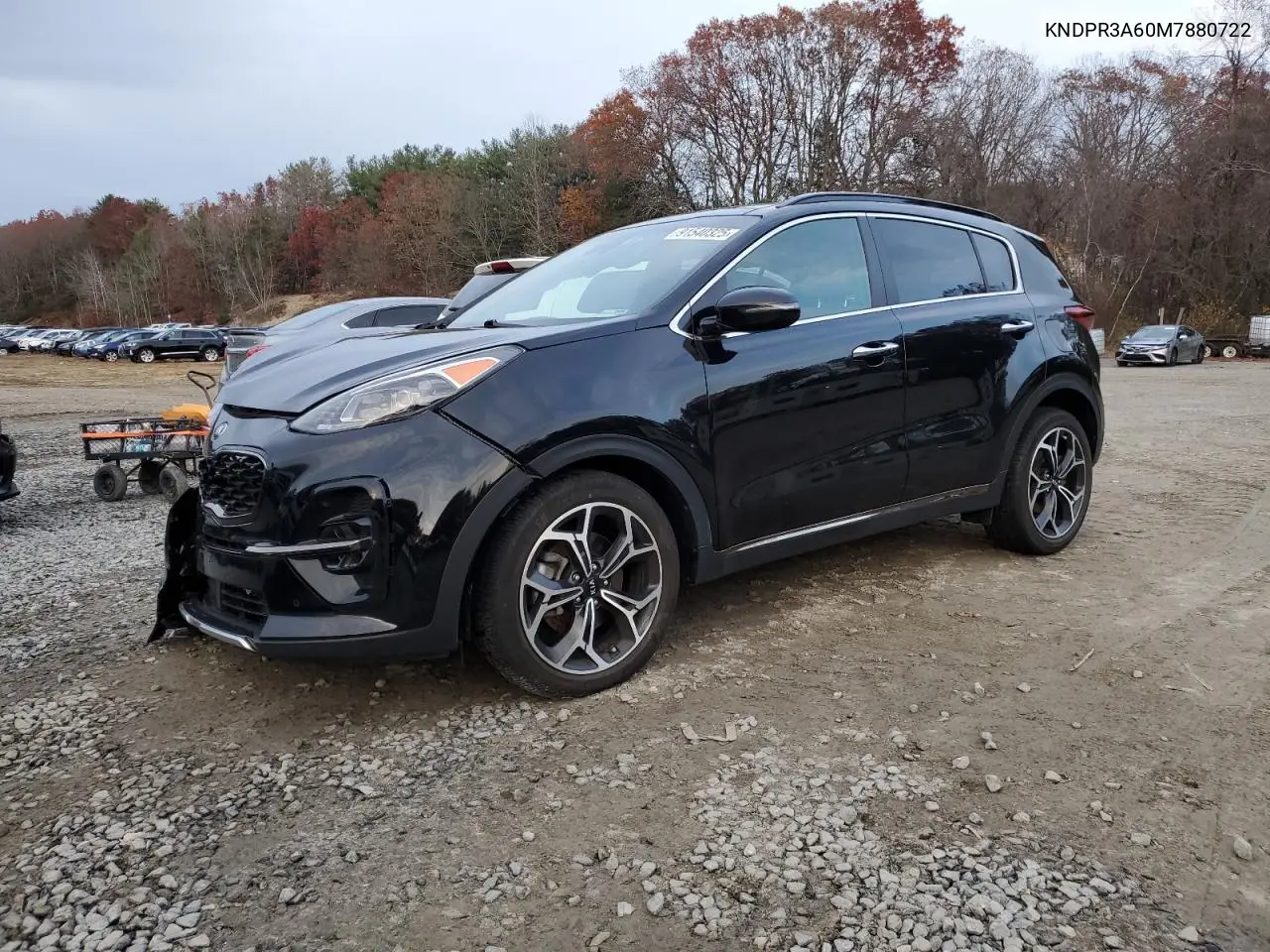 KNDPR3A60M7880722 2021 Kia Sportage Sx