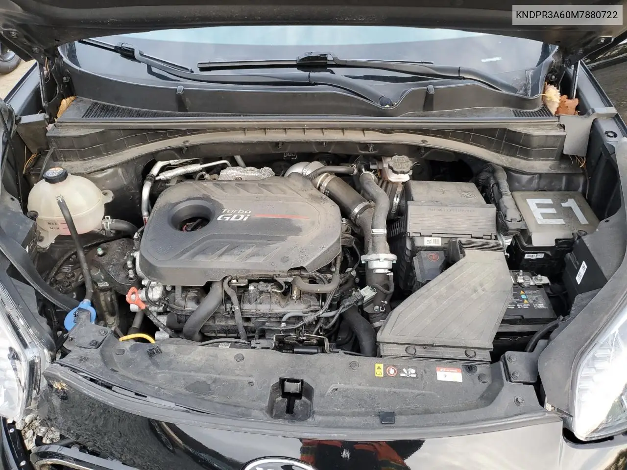 KNDPR3A60M7880722 2021 Kia Sportage Sx