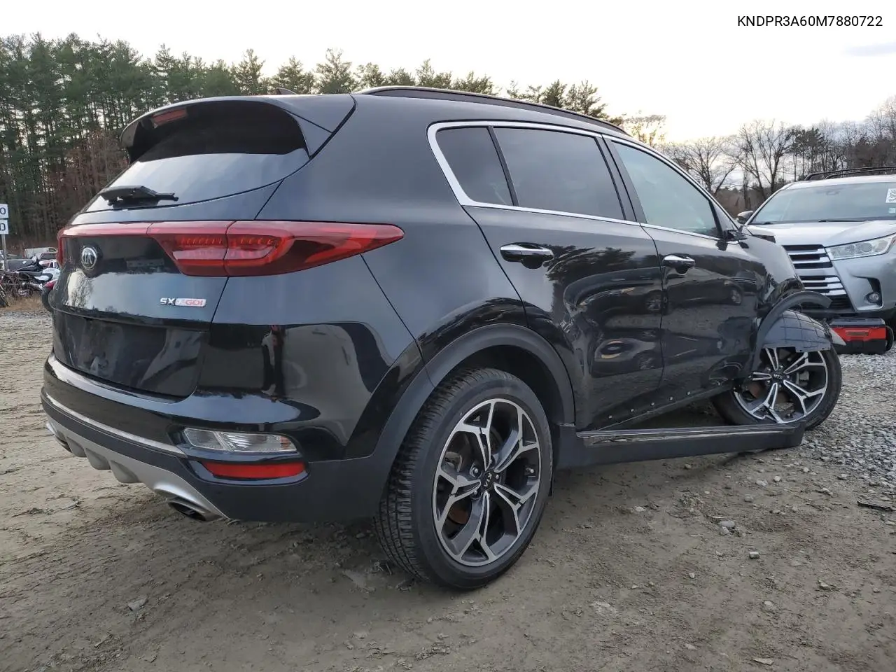 KNDPR3A60M7880722 2021 Kia Sportage Sx