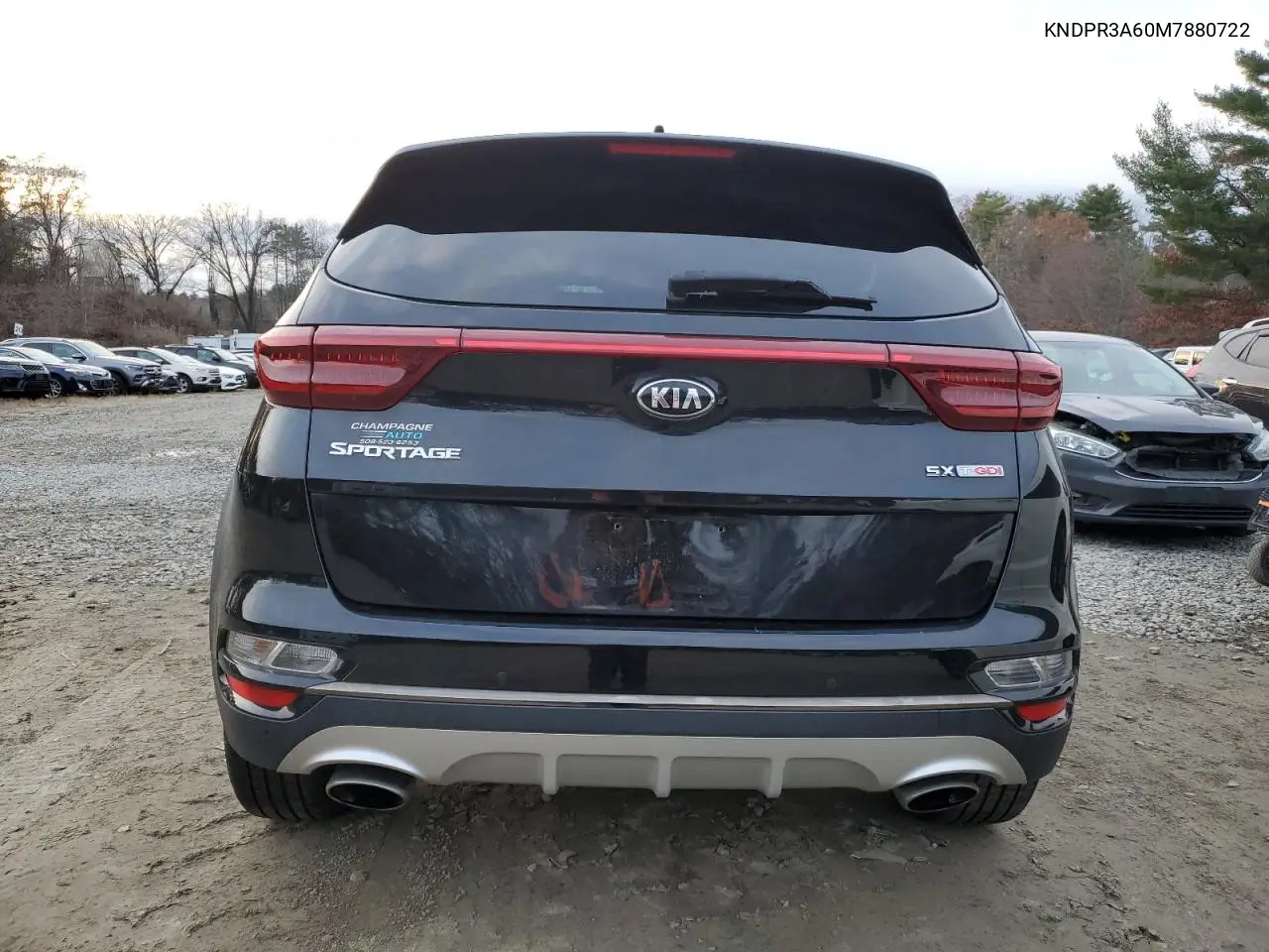 KNDPR3A60M7880722 2021 Kia Sportage Sx