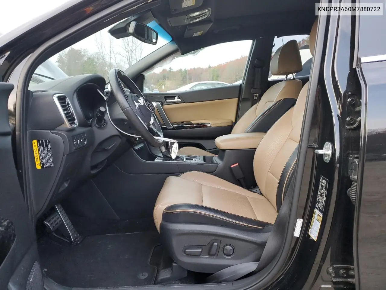 KNDPR3A60M7880722 2021 Kia Sportage Sx