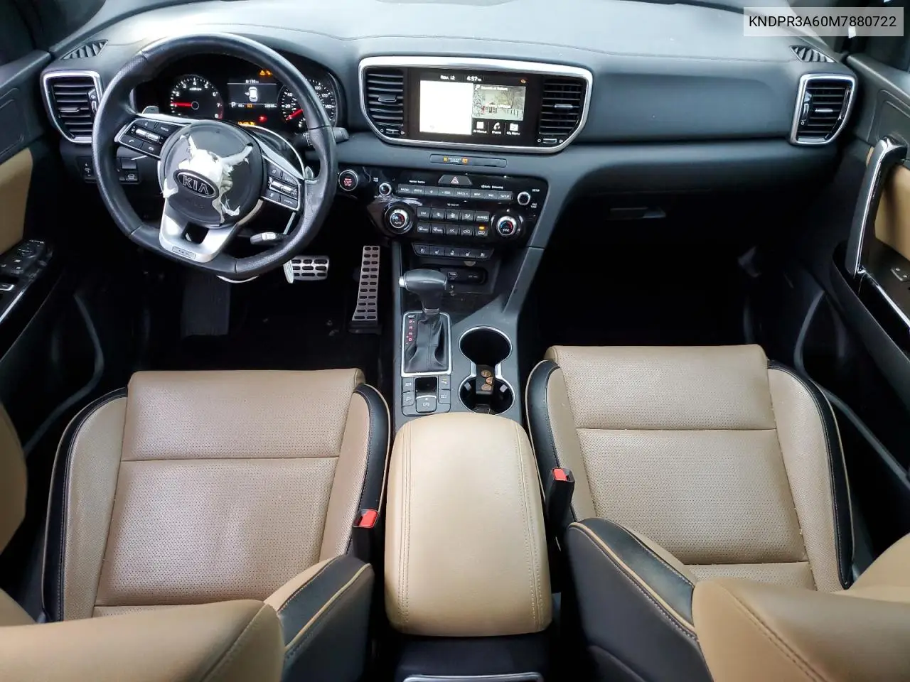 KNDPR3A60M7880722 2021 Kia Sportage Sx