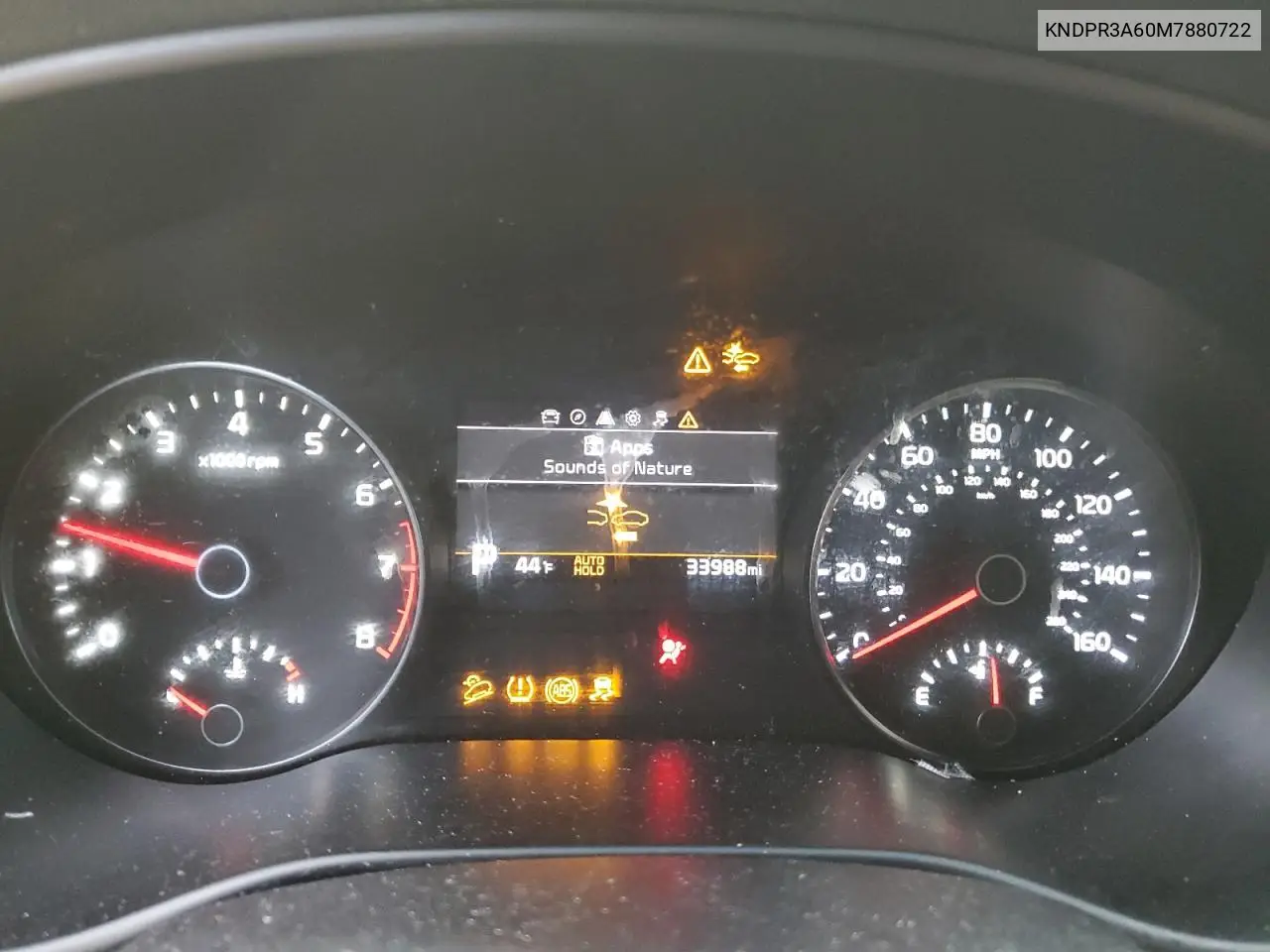 KNDPR3A60M7880722 2021 Kia Sportage Sx