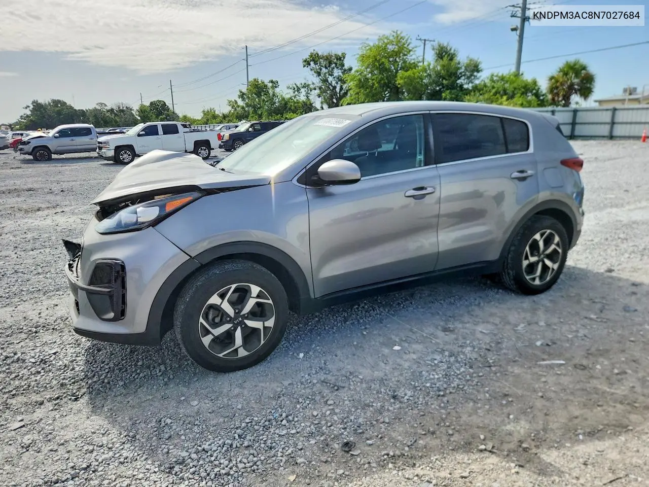 2022 Kia Sportage Lx VIN: KNDPM3AC8N7027684 Lot: 61067996