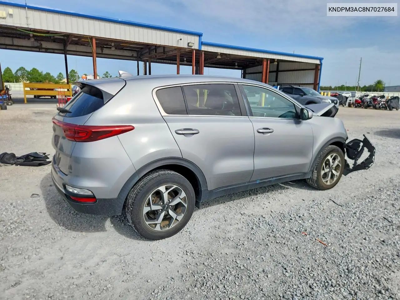 2022 Kia Sportage Lx VIN: KNDPM3AC8N7027684 Lot: 61067996