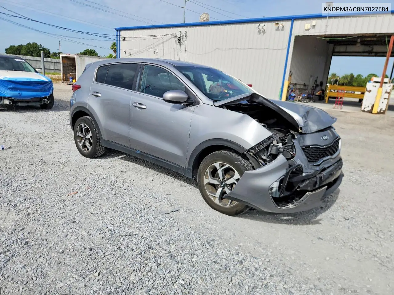 2022 Kia Sportage Lx VIN: KNDPM3AC8N7027684 Lot: 61067996