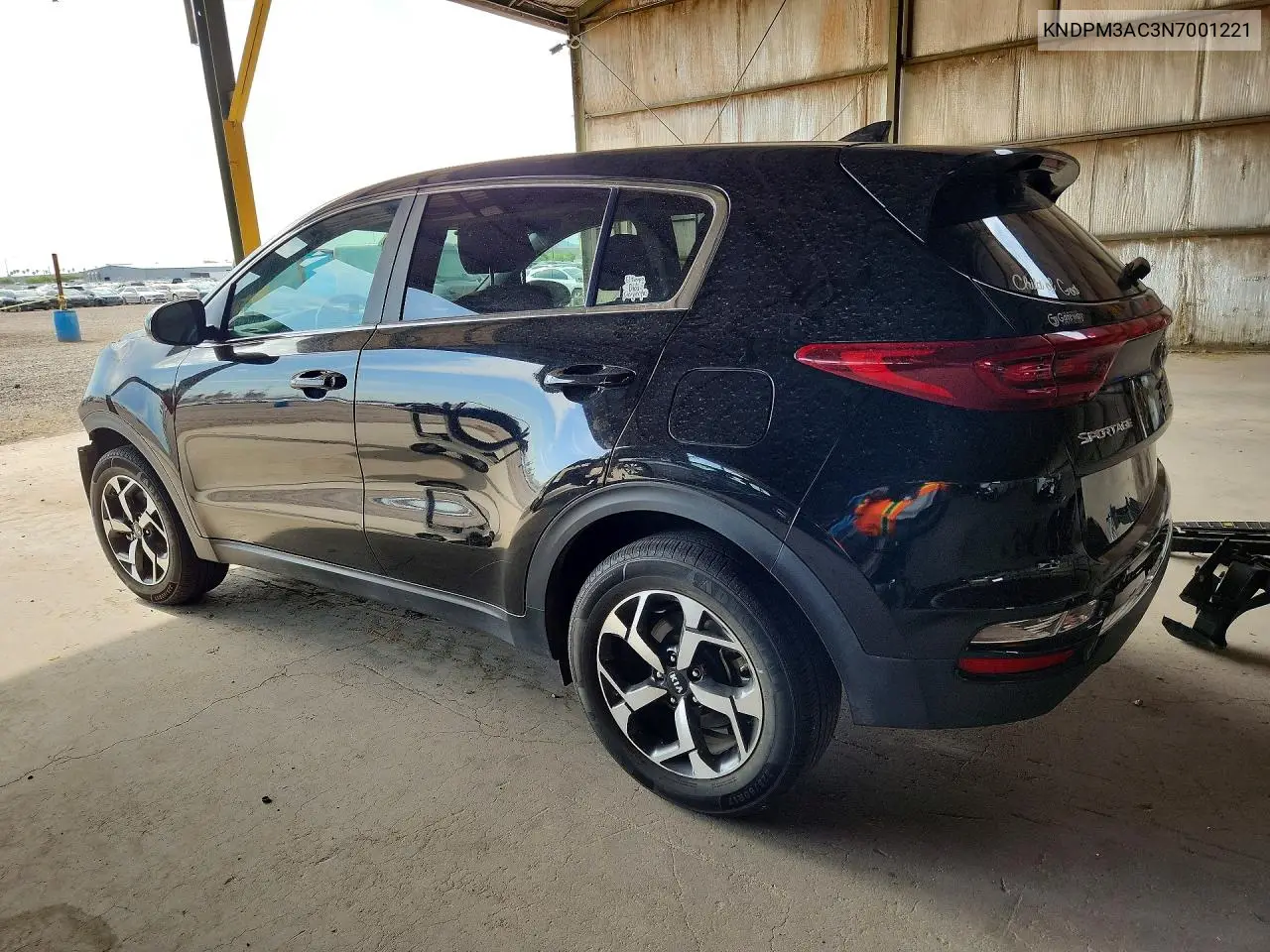 2022 Kia Sportage Lx VIN: KNDPM3AC3N7001221 Lot: 61939056