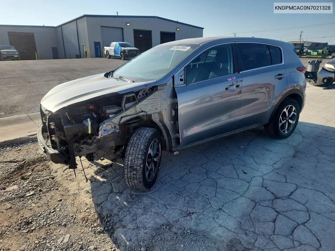 2022 Kia Sportage Lx VIN: KNDPMCAC0N7021328 Lot: 62063956