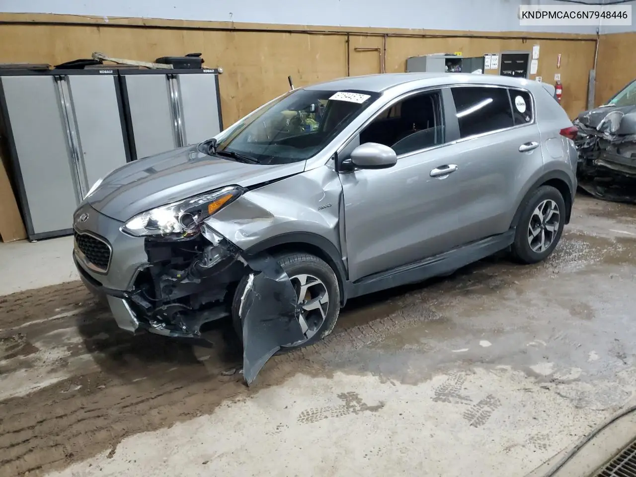 KNDPMCAC6N7948446 2022 Kia Sportage Lx