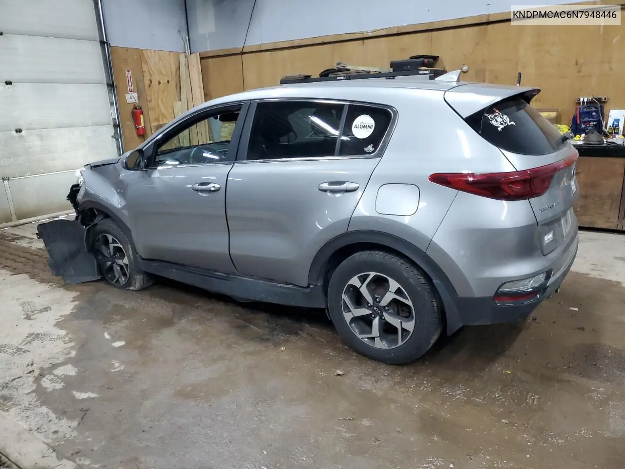KNDPMCAC6N7948446 2022 Kia Sportage Lx