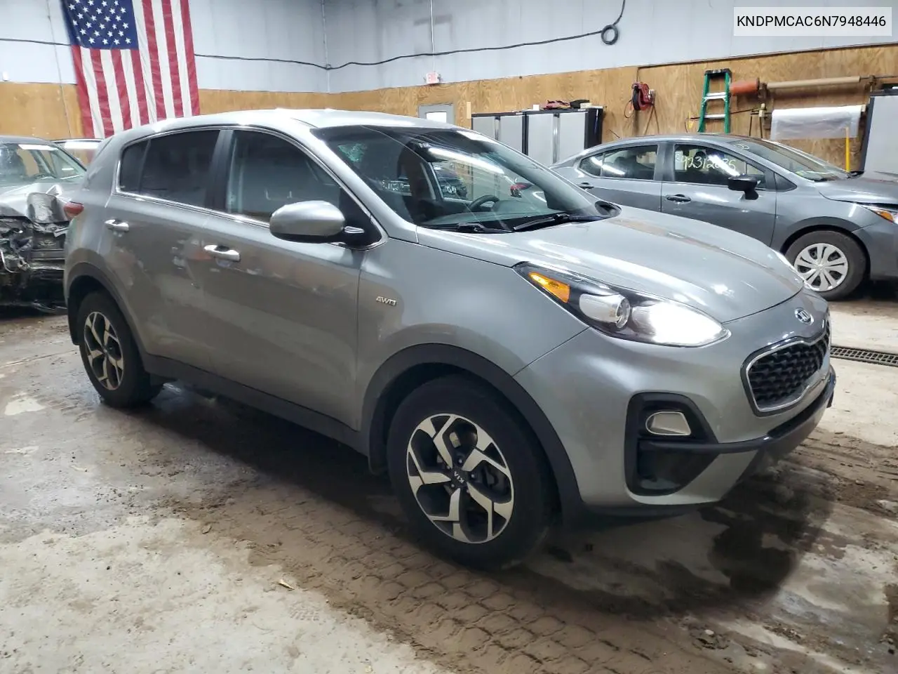 KNDPMCAC6N7948446 2022 Kia Sportage Lx