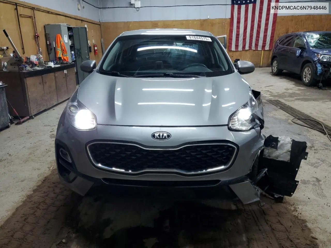 KNDPMCAC6N7948446 2022 Kia Sportage Lx