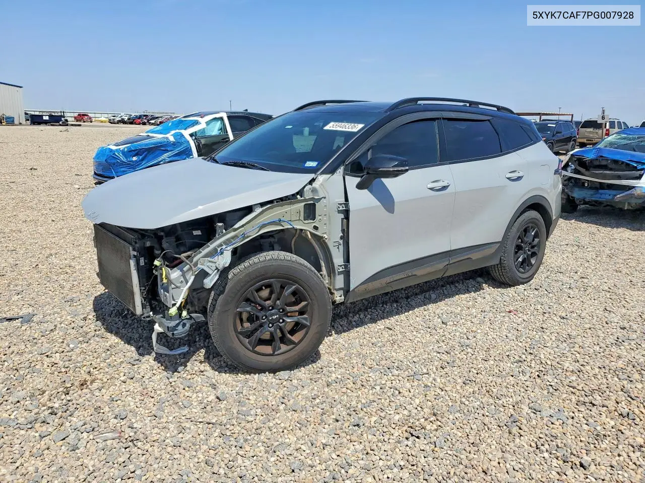 2023 Kia Sportage X-Pro Prestige VIN: 5XYK7CAF7PG007928 Lot: 55946336
