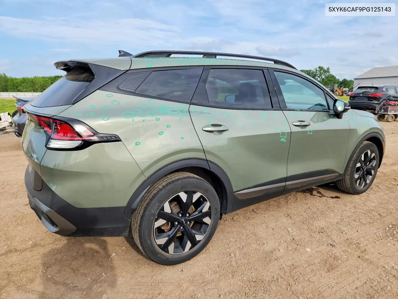 2023 Kia Sportage X Line VIN: 5XYK6CAF9PG125143 Lot: 55998186