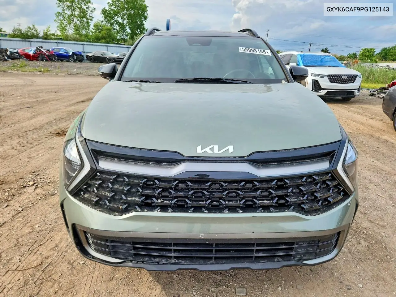 2023 Kia Sportage X Line VIN: 5XYK6CAF9PG125143 Lot: 55998186