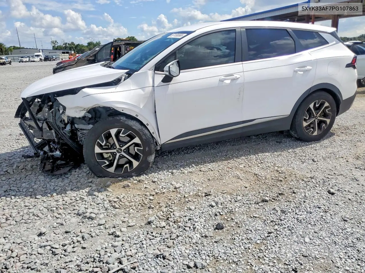 2023 Kia Sportage Ex VIN: 5XYK33AF7PG107863 Lot: 57136566