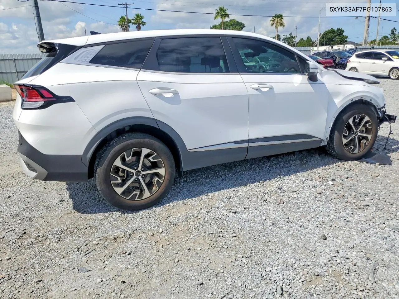 2023 Kia Sportage Ex VIN: 5XYK33AF7PG107863 Lot: 57136566