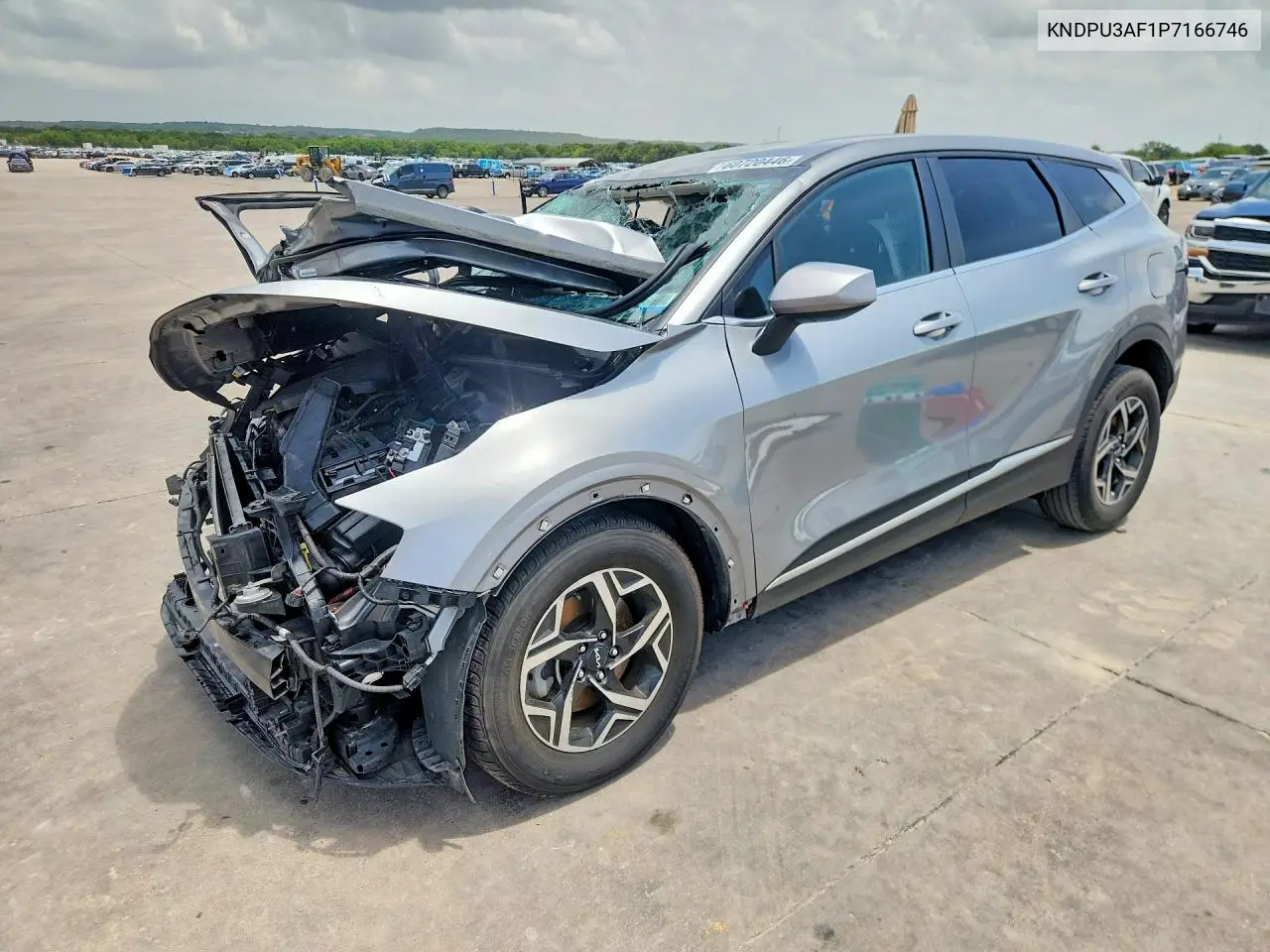 2023 Kia Sportage Lx VIN: KNDPU3AF1P7166746 Lot: 60720446
