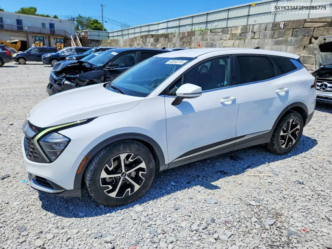 2023 Kia Sportage Ex VIN: 5XYK33AF2PG086775 Lot: 60940776