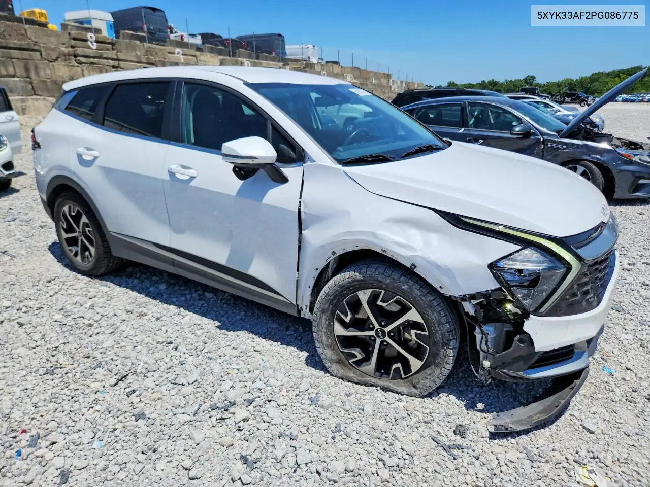2023 Kia Sportage Ex VIN: 5XYK33AF2PG086775 Lot: 60940776