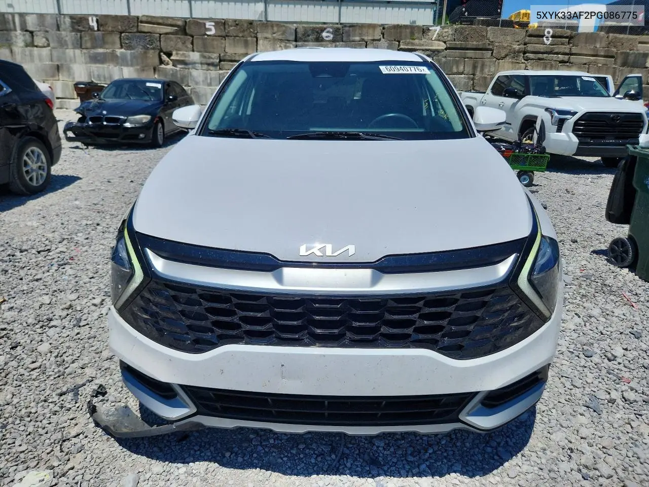 2023 Kia Sportage Ex VIN: 5XYK33AF2PG086775 Lot: 60940776