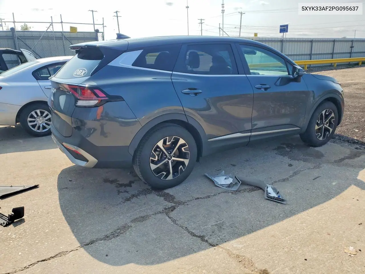 2023 Kia Sportage Ex VIN: 5XYK33AF2PG095637 Lot: 61980056