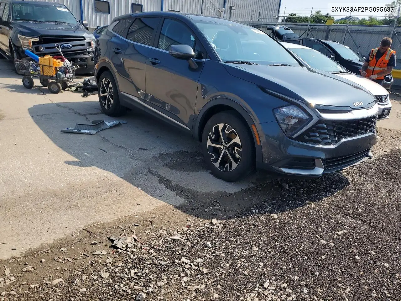 2023 Kia Sportage Ex VIN: 5XYK33AF2PG095637 Lot: 61980056