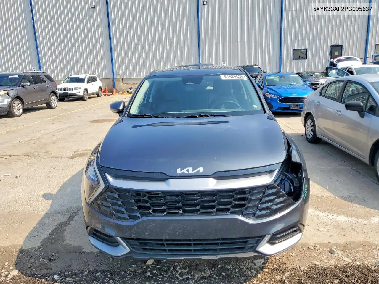 2023 Kia Sportage Ex VIN: 5XYK33AF2PG095637 Lot: 61980056