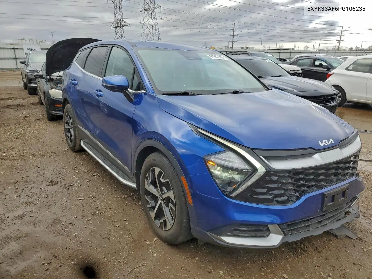 5XYK33AF6PG106235 2023 Kia Sportage Ex