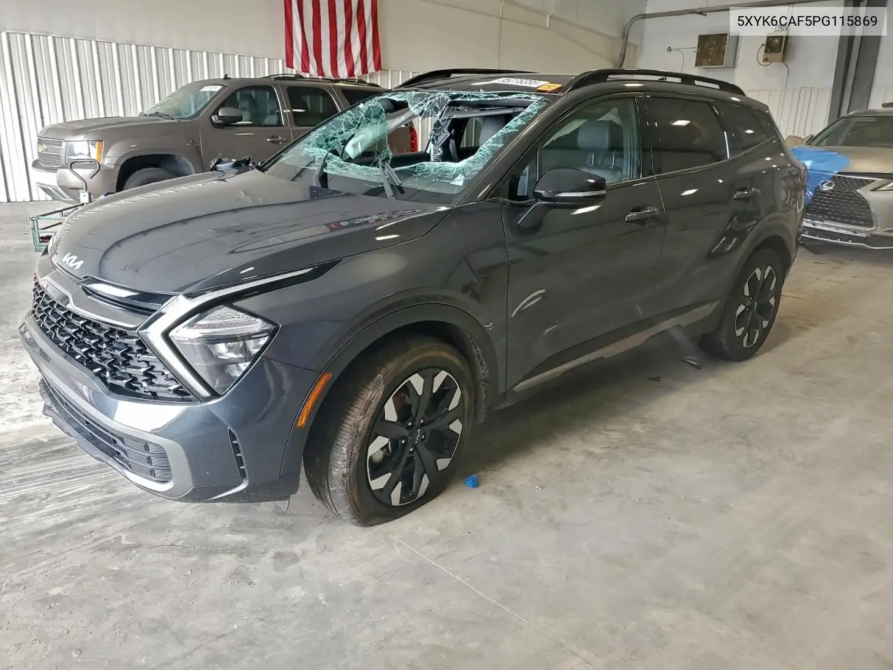 5XYK6CAF5PG115869 2023 Kia Sportage X Line