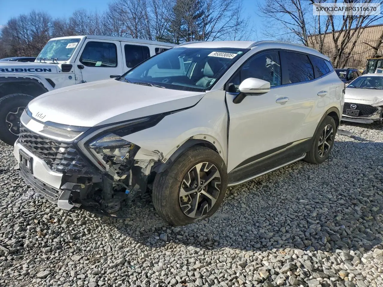 5XYK3CAF8PG116670 2023 Kia Sportage Ex