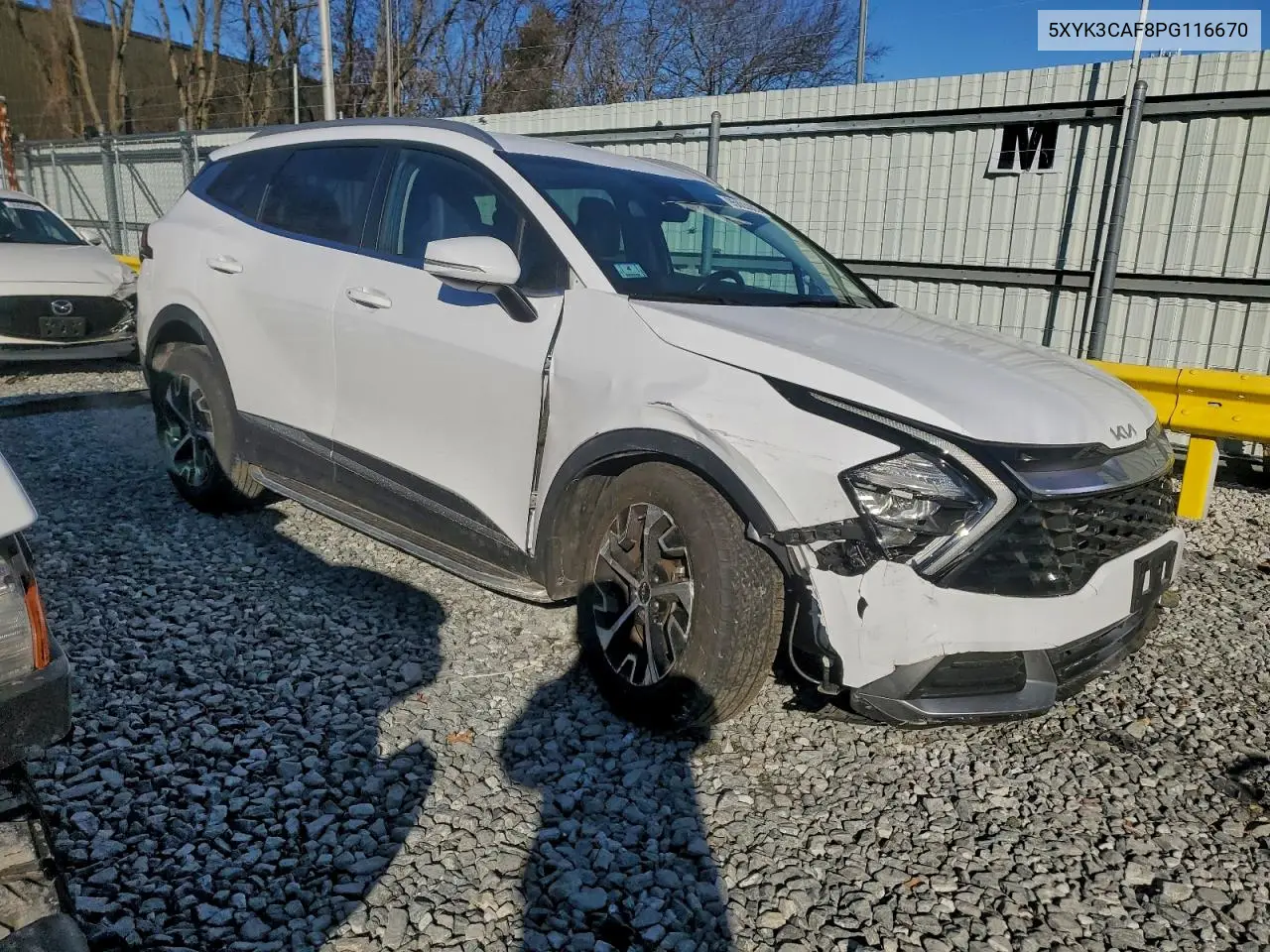 5XYK3CAF8PG116670 2023 Kia Sportage Ex