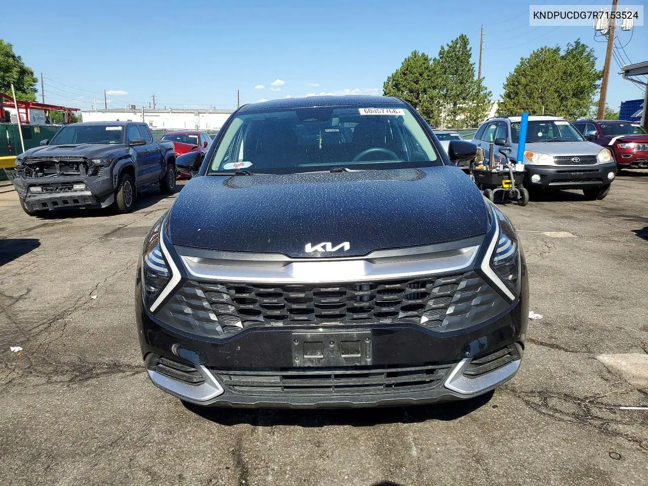 2024 Kia Sportage Lx VIN: KNDPUCDG7R7153524 Lot: 60057766